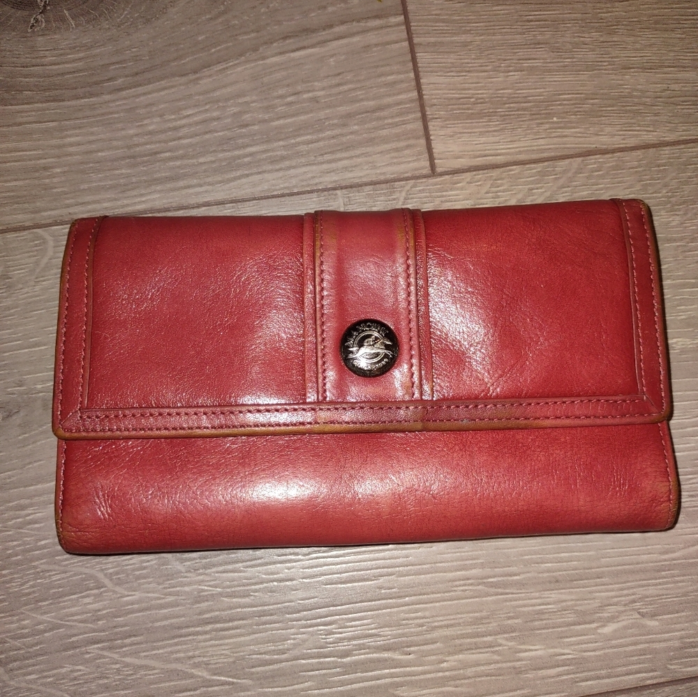 MANCINI equestrian leather wallet